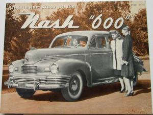 1946 Nash 600 Original Sales Folder