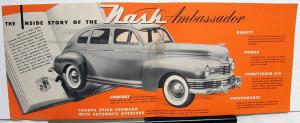 1946 Nash Ambassador Original Sales Folder