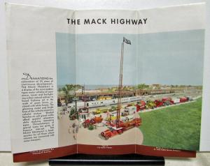 1934 The Mack Truck Highway Sales Folder