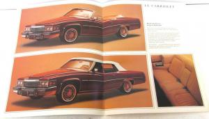 1979 Cadillac Dealer Sales Brochure Le Cabriolet By Hess & Eisenhardt Custom