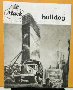 1952 Mack Truck Bulldog News Magazine.