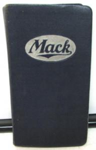 1942 Mack Truck Dealer Data Book Salesman Facts Features Specs 1945 Supplement