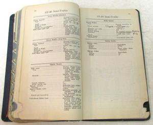 1942 Mack Truck Dealer Data Book Salesman Facts Features Specs 1945 Supplement