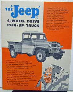 1961 Jeep Broch Mailer FC170 Truck Fleetvan Utility Wagon CJ5