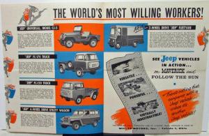 1961 Jeep Broch Mailer FC170 Truck Fleetvan Utility Wagon CJ5