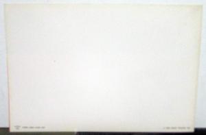 1962 Mack Truck Sales Mailer Folder F Model COE