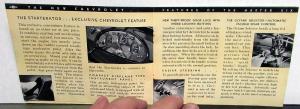 1933 Chevrolet Wallet Style Sales Portfolio Set 11 Plates & Sales Brochure ORIG