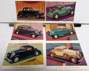 1933 Chevrolet Wallet Style Sales Portfolio Set 11 Plates & Sales Brochure ORIG