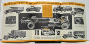 1933 REO Truck Models 2H 2J and 2K Sales Brochure & Specification Sheet