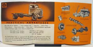 1937 REO Truck Models 1B7M 2B7M COE Sales Brochure and Specification Sheet