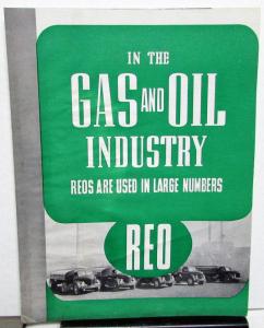 1948 REO Truck Models 23 25 27 Sales Brochure Oil & Gasoline Industry