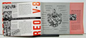 1954 REO Truck V8 Gold Comet Engine Sales Brochure 50th Anniversary