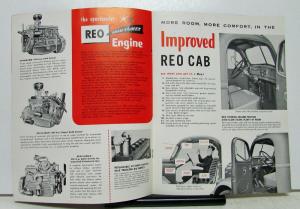 1954 REO Truck Model 22R Sales Brochure With Brief Specification