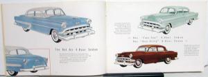 1954 Chevrolet Belair Two Ten One Fifty Series Original Color Sales Brochure