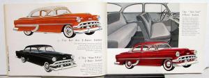 1954 Chevrolet Belair Two Ten One Fifty Series Original Color Sales Brochure