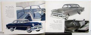 1954 Chevrolet Belair Two Ten One Fifty Series Original Color Sales Brochure