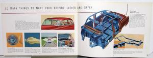 1954 Chevrolet Belair Two Ten One Fifty Series Original Color Sales Brochure