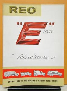 1962 REO Truck Model E 330 E 430 E 530 E 440 E 540 Sales Brochure