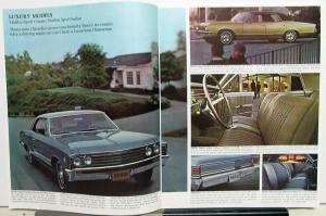 1967 Chevrolet Chevelle SS 396 Malibu 300 Deluxe Concours Wagon Sales Brochure