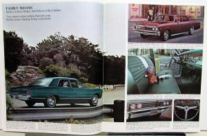 1967 Chevrolet Chevelle SS 396 Malibu 300 Deluxe Concours Wagon Sales Brochure