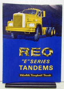 1963 REO Truck Model E 330 430 530 536OH 440 540 Sales Brochure