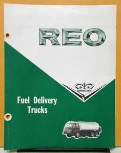 1961 1962 1963 1964 1965 REO Truck E D DF Series Fuel Delivery Sales Brochure