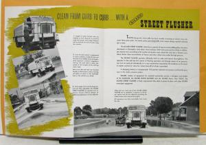 1950 Sicard Truck Street Flusher Clean From Curb to Curb