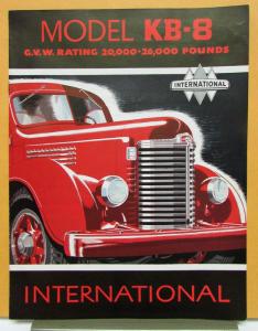 1948 International Harvester Truck Model KB 8 Sales Brochure & Specifications