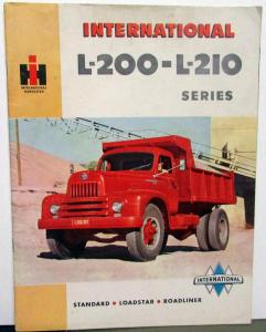 1950 International Truck Model L 200 201 202 204 205 210 211 212 Brochure & Spec