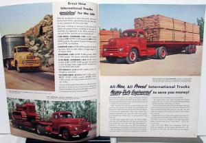 1950 International Truck Model L 200 201 202 204 205 210 211 212 Brochure & Spec