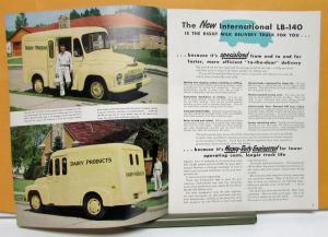 1950 International Harvester Truck Model LB 140 Sales Brochure & Specifications