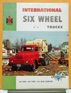 1950 International IHC Truck Model LF 170 190 210 Sales Brochure Specifications