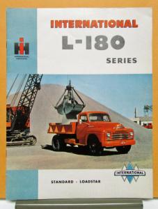 1950 International IHC Truck Model L 180 182 184 181 Brochure Specifications