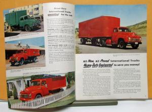 1950 International IHC Truck Model L 180 182 184 181 Brochure Specifications