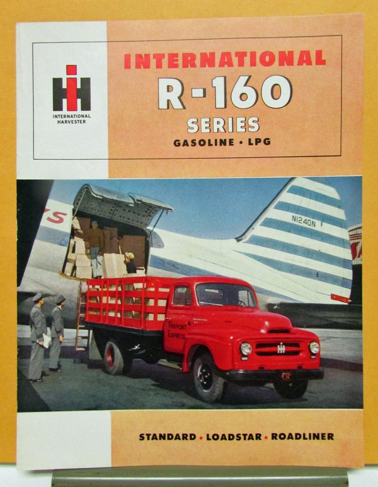 1953 International Ihc Truck Models R 160 161 162 164 165 Brochure Specs
