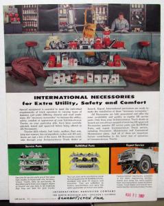 1957 International Harvester Model A 170 180 Gasoline LPG Sales Brochure