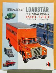 1962 International Harvester Loadstar Model 1600 1700 Sales Brochure