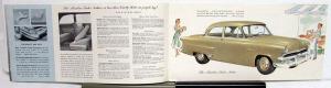 1953 Ford Mainline Customline Crestline Cars XL Sales Brochure Original Rev 4 53