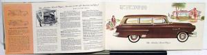 1953 Ford Mainline Customline Crestline Cars XL Sales Brochure Original Rev 4 53