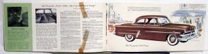 1953 Ford Mainline Customline Crestline Cars XL Sales Brochure Original Rev 4 53