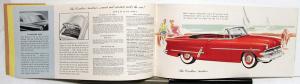 1953 Ford Mainline Customline Crestline Cars XL Sales Brochure Original Rev 4 53