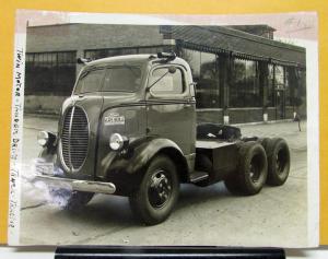 1938 1939 Ford Truck V8 COE Photos with Merry Neville Brochure