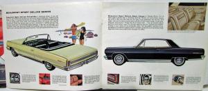 1964 Acadian Beaumont Canso Invader Canadian Dealer Sales Brochure