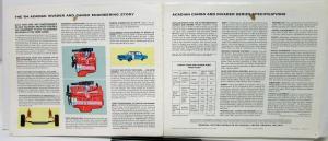 1964 Acadian Beaumont Canso Invader Canadian Dealer Sales Brochure