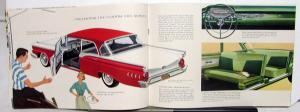 1959 Ford Custom 300 & Fairlane 500 Series Car Sales Brochure XL Original 10/58