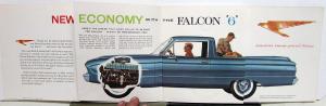 1960 Ford Falcon Ranchero Pickup Truck Color Sales Brochure Original