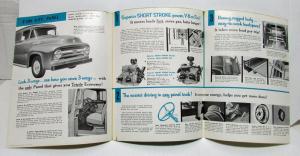 1956 Ford Truck Model F-100 Panel Sales Folder & Specifications