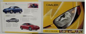 2005 Chevrolet Cavalier Canadian Sales Brochure Z24 VLX VL