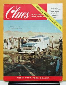 1958 Ford Truck F 350 Featured in Clues Magazine in Afghanistan Volume 7