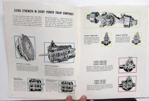 1959 Ford Truck C F 850 950 1000 1100 Extra Heavy Duty Sales Brochure